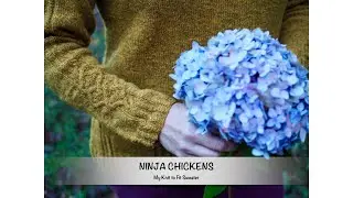 Мой вязаный свитер Knit To Fit &mdash; дизайны цыплят-ниндзя
