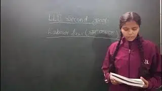 LLb Second year,labour law