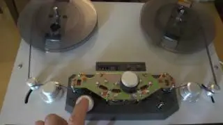 TEAC X-10R Closed Loop内のテープテンション動作検証