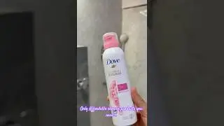 You need only these 4 products for your shower #affordable #showerroutine #bodycare #skincare #dove
