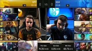 SPY vs S04 Game 1 Highlights - SPLYCE vs FC SCHALKE 04 EU LCS Week 2 Summer 2016