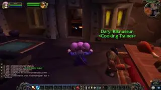 Ironforge Cooking Trainer location - WoW Classic
