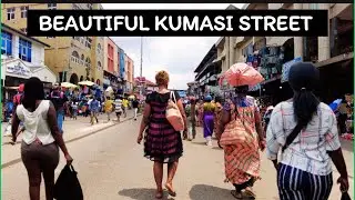 Exploring Kumasi&rsquo;s Open Street Market | Ghana City Tour in Africa