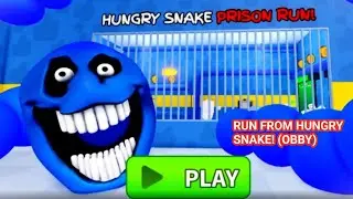 RUN FROM HUNGRY SNAKE! (OBBY) Roblox horror game
