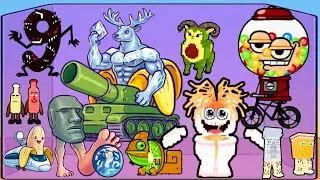 Merge Drop Master BOSS vs BOSS! Hybrid Brainrot & Steal Brainrot Max Level Gameplay