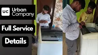 Urban Company Full Service Details and Process || Washing Machine Repair Cost #urbancompany