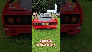 Ferrari f40 at Tatton Park car show  #classiccars #carshow #tattonpark #Ferrari #ferrarif40