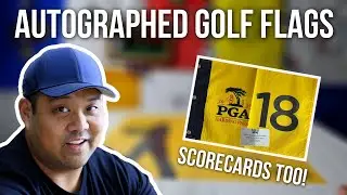 Autographed Golf Flags & Scorecards (2022 Hit Parade Autographed Golf EAGLE Edition Series 6)