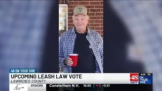 Lawrence County to vote on new leash laws