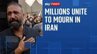 Iran: Millions unite at mourning ceremonies