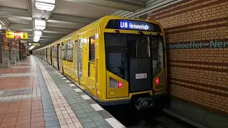 U-Bahn Berlin | H-Zug Prototyp 5002 im Bahnhof Karl-Bonhoeffer-Nervenklinik U8