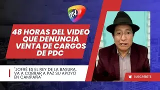A 48 horas del video de venta cargos por el PDC, Ni Paz, ni Lara presentan denuncia penal 