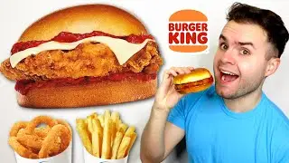 Burger King's NEW Italian Chicken Sandwich is NOT GOOD... BK Royal Sandwich REVIEW!