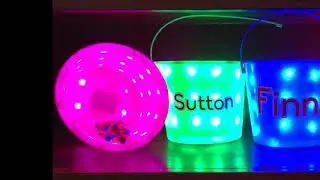 Halloween Light Up Buckets   VAHL