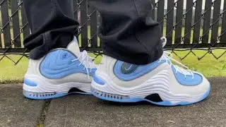 Social Status x Air Penny 2 Playground University Blue Cobalt Blue - On Foot Review and Sizing Guide