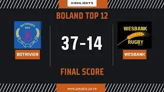 Botrivier vs Wesbank
