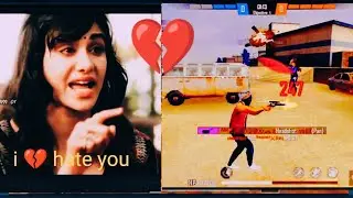 I hate you love story 💔 free fire Max 👉💯 on Tap game play💀#freefireMax#myYouTubechannelsubscribe