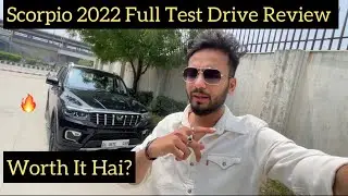 Scorpio 2022 First Test Drive😎 Full Review