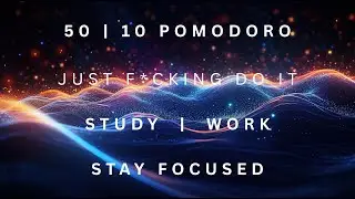 3hr  50 &bull; 10  Pomodoro Study Routine | Focus Music + Motivational Text