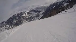 Getting Airtime on a short red trail!