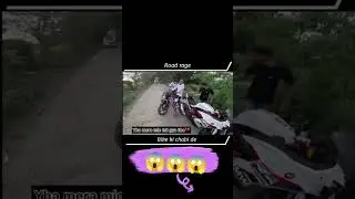 Road Rage with villegers||Chabi de?#viralvideo #shortsvideo #roadrage #roadrage2021 #motovlog