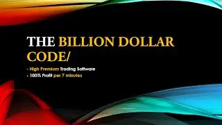 Expertroborex The Billion Dollar Code Hits 100 Percent Profit Within 7 Minutes