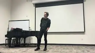 Bye Bye Blackbird - Vocal Performance with Piano Accompaniment 