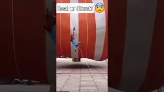 Please tell me this was planned? #hotairballoon #stunt #danger #fail #viralvideo
