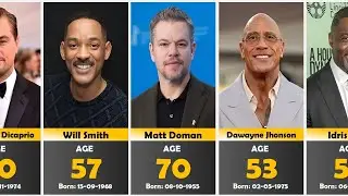 Hollywood&rsquo;s Most Famous Celebrities Age in 2026 | Actors & Real Age