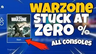 How to Fix Call of Duty Warzone installation progress 0‌‌‌‌% (Stuck at Zero percent) on All Consoles