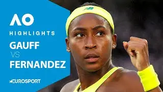 Coco Gauff vs Leylah Fernandez | Round Three | Australian Open 2025 Highlights