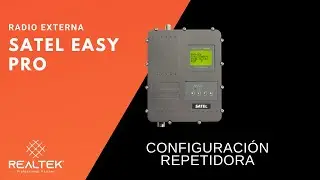 Radio Externa Satel Easy Pro | Configuración de Repetidora
