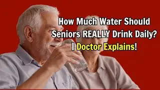 How Much Water Should Seniors REALLY Drink Daily? | Doctor Explains!