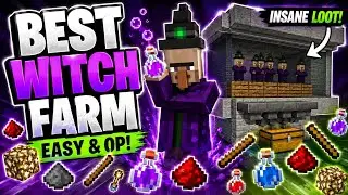 Witch Farm | 2000 item/h | Minecraft 1.20+