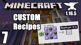 Add CUSTOM RECIPES to Minecraft 1.16.5 | Forge 1.16.5 Modding #7