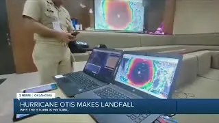 Historic hurricane Otis makes landfall