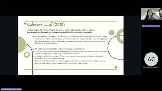 Segunda webconference Políticas Públicas de Comunicación