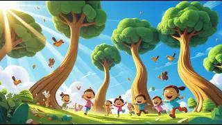 🌳 Fun Tree Song for Kids! | 3D Animated Nature Song | Learn About Trees 🌳
