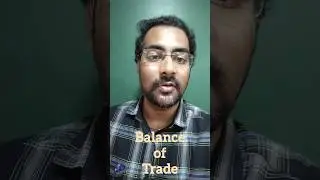 Balance of Trade | Prof. C. Arun kumar #tamil #trade