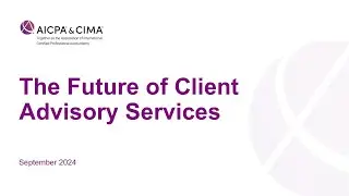 The Future of Client Advisory Services