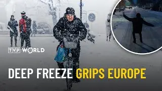 Europe battles ice and snow as travel and utilities disrupted | Top Report