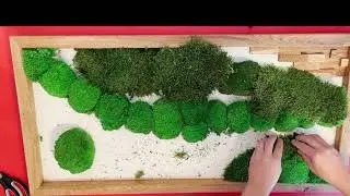 wedo-diy - Anleitungsvideo Moosbild im Motiv 