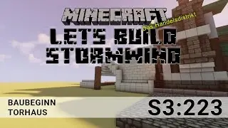 Lets Build Stormwind - Minecraft LBSW #S3:223 Baubeginn Torhaus [Survival/HD/german]