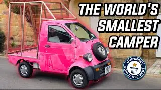 Я купил Daihatsu Midget, чтобы превратить его в кемпервэн!