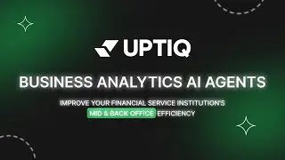 Uptiq&rsquo;s Business Analytics AI Agents - Transform Your Mid & Back Office Efficiency with AI