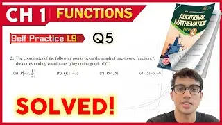 Self Practice 1.9  Q5  | Form 4 Add Maths Chapter 1