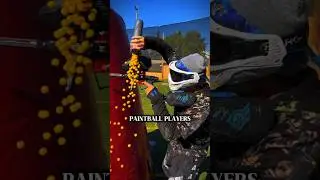 WHY DO PAINTBALL PLAYERS SPILL SO MANY PAINTBALLS #shortvideo