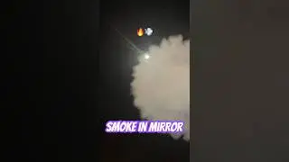 👀smoke in mirror! 💨🔥 #subscribe #shorts #asmr