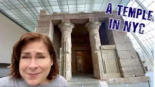 NYC Walk to The Temple of Dendur - Ancient Egyptian Art!!!