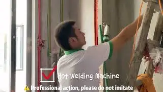 PPR pipe installation#ppr #pexpipe #pvc #pipefactory #pipefittings #brass #foryou